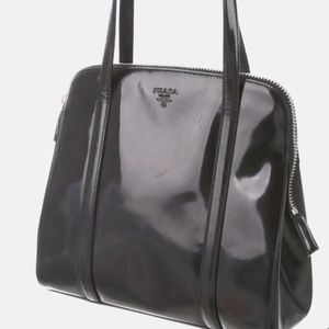 Prada Vintage Spazzolato Handbag